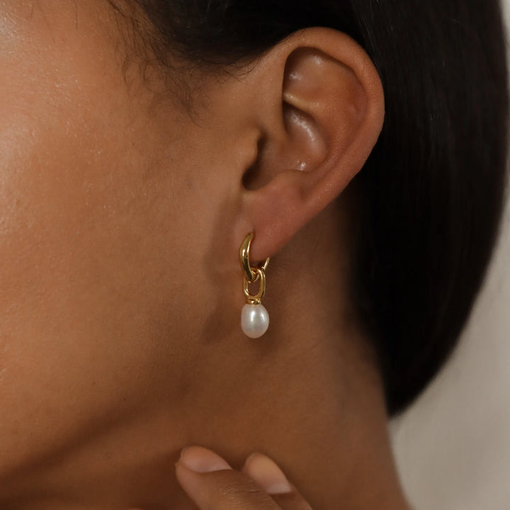 Argollas Gili Perla Natural