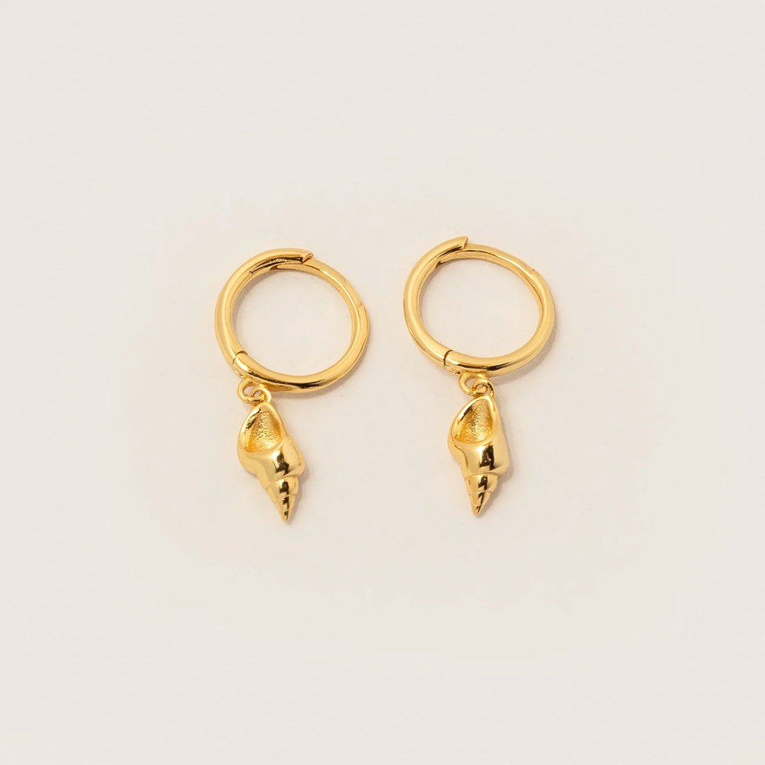 Arito Caracol Marino Baño en Oro