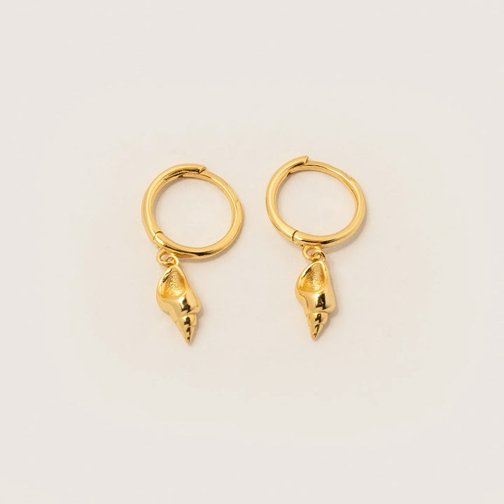 Arito Caracol Marino Baño en Oro