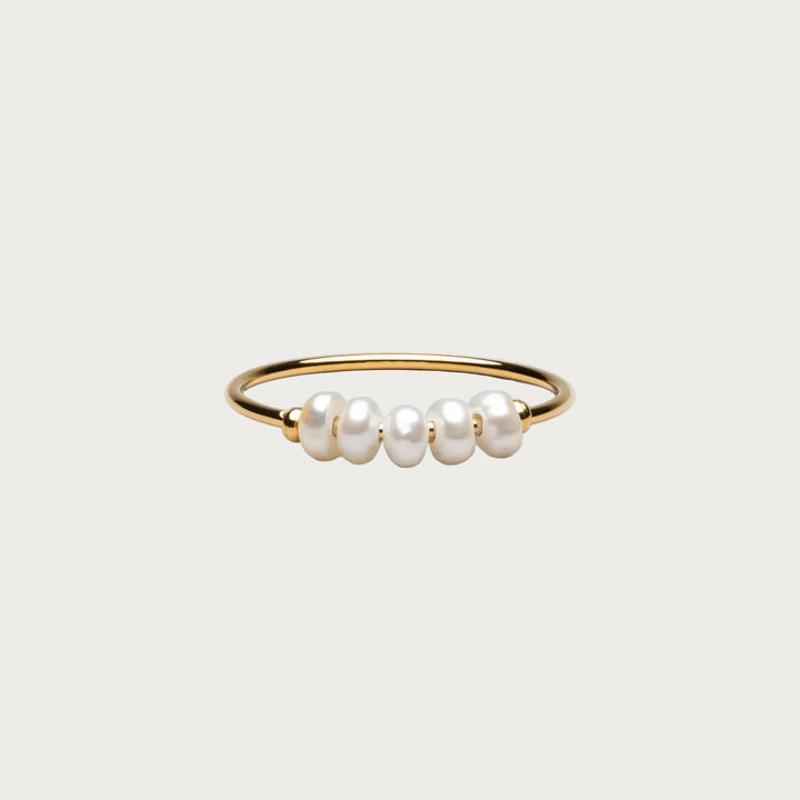 Anillo Mini Perlas